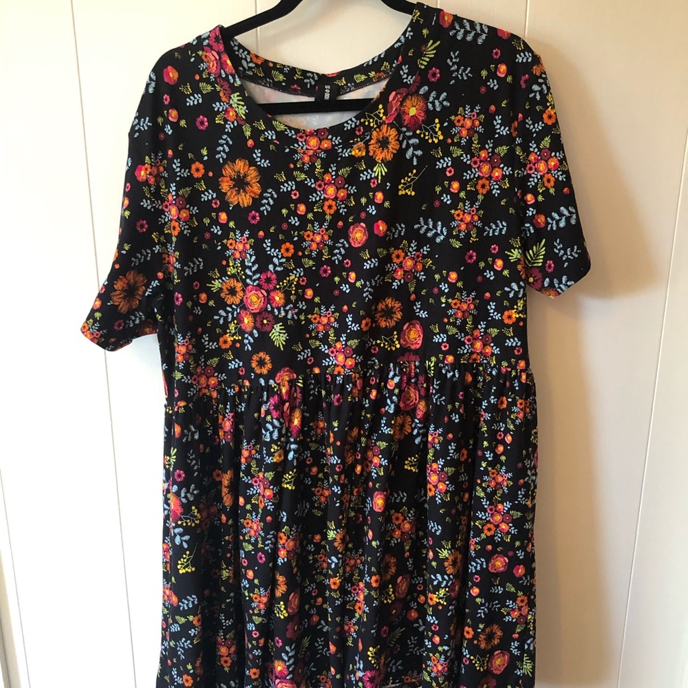 Agnes & Dora floral Kahlo dress